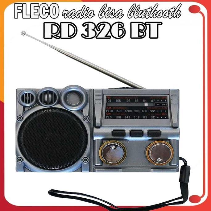 Fleco RD 326BT Mini Radio Bluetooth FM/AM/SW/MP3 BLUETOOTH