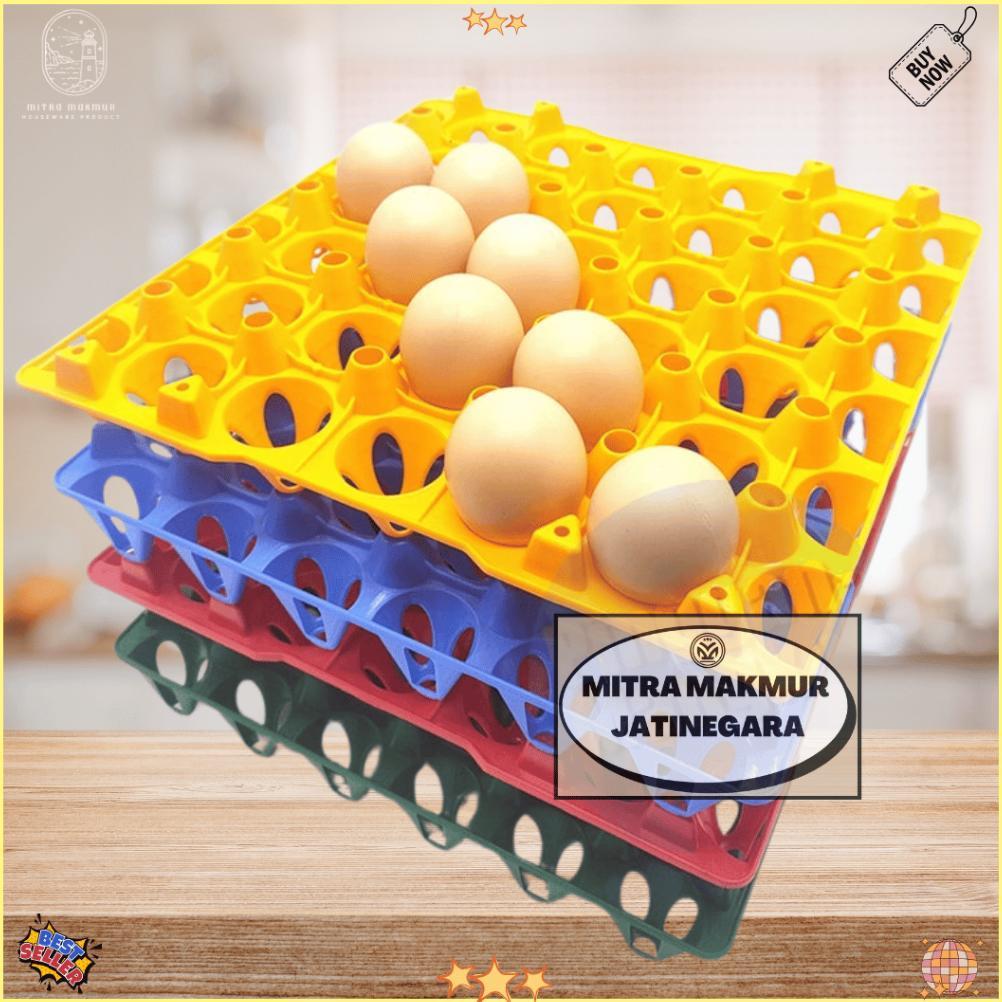 Tempat Telur Keranjang Telur Rak Telur Plastik Tray 30 butir Rak Telor Plastik Egg Tray Krat Telur