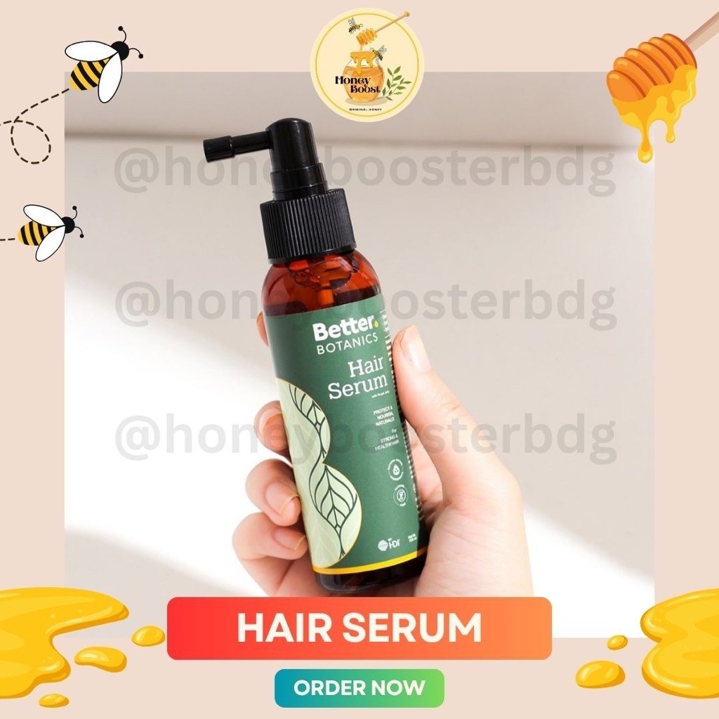 Better Botanics Hair Serum / Serum Rambut HDI / hair dan shampoo anti rontok volume HDI