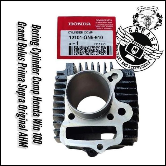 Boring Cylinder Comp Honda Win 100 Astrea Grand Bulus Prima Supra Supra X Original Ahm Restock