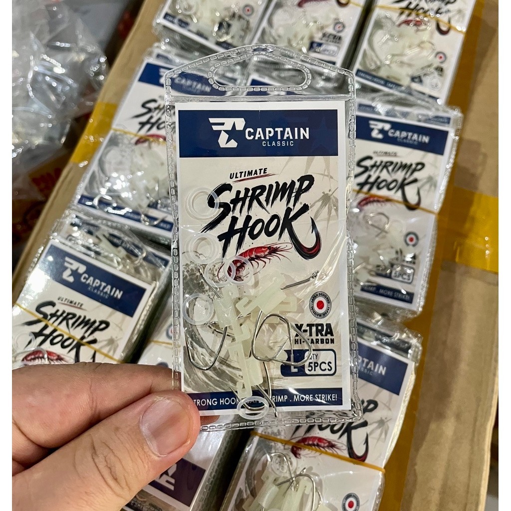 CAPTAIN SHRIMP HOOK/ KAIL UDANG HIDUP