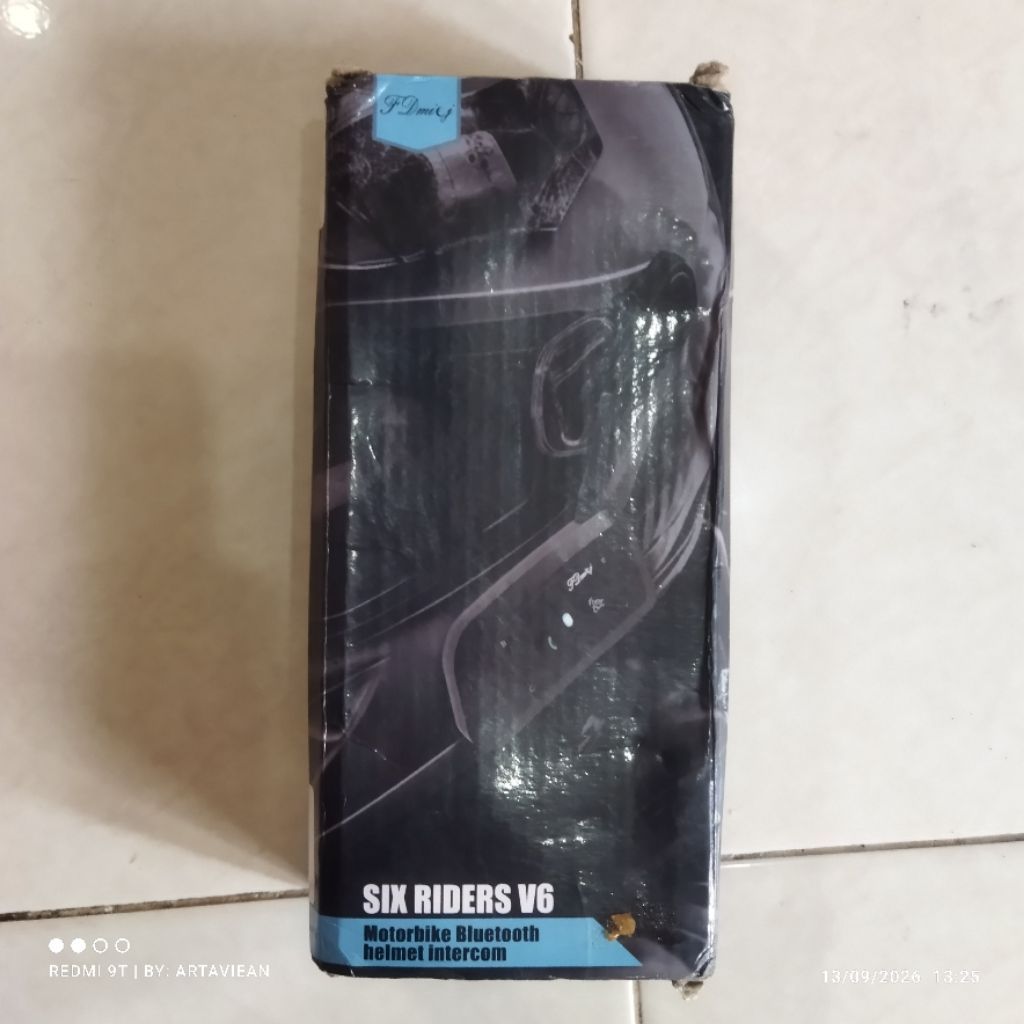Intercom Ejeas V6 Pro + Plus headset helm bluetooth 2 pcs water resistant ipx67 baru