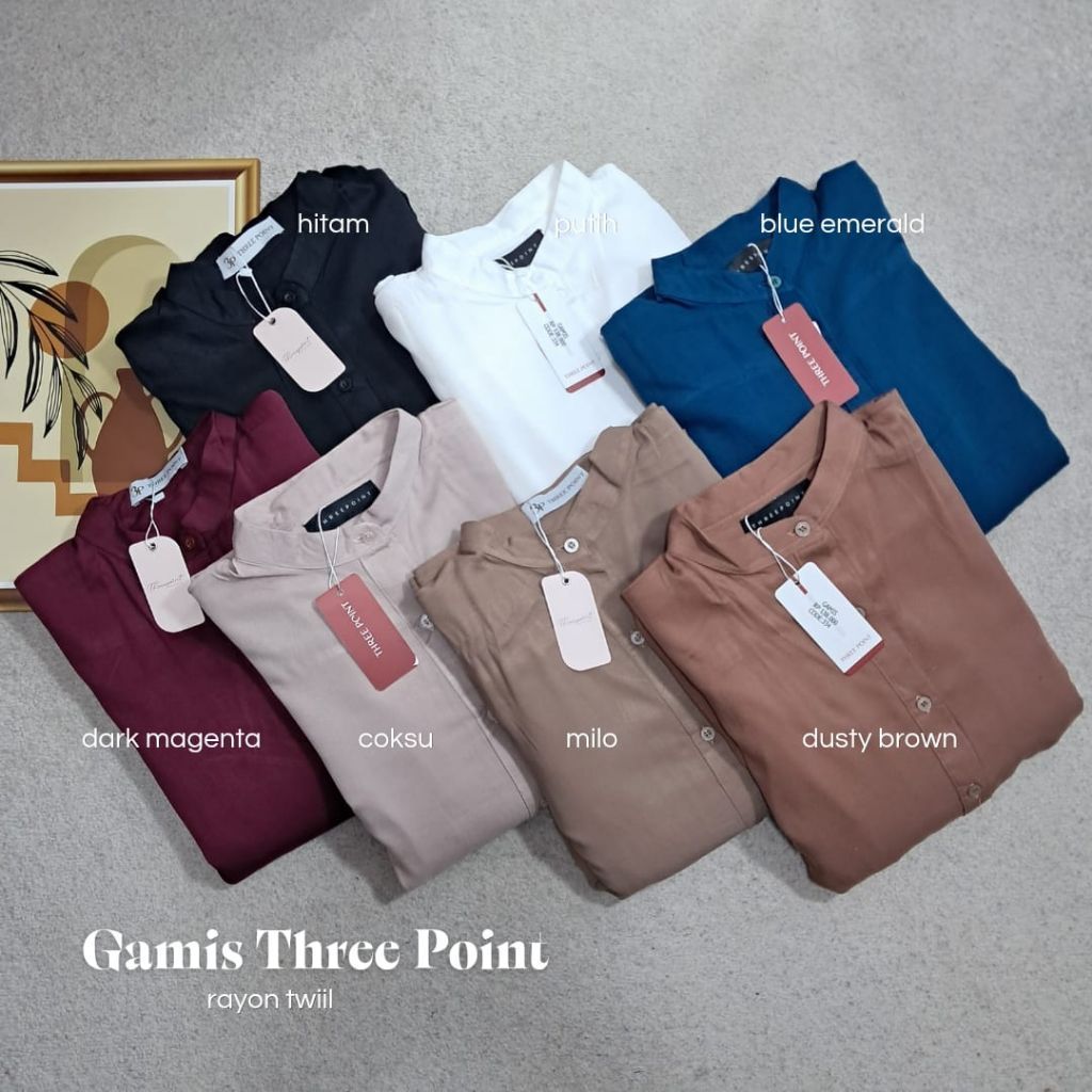 Gamis Dewasa Three Point