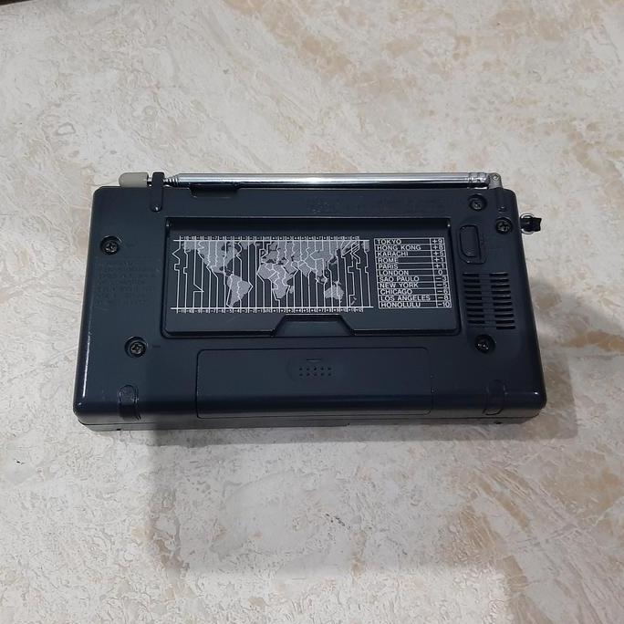 Sony Radio ICF-SW33 World Time World Band Radio FM MW SW Receiver Antik 1997 Rare Murah Nostalgia