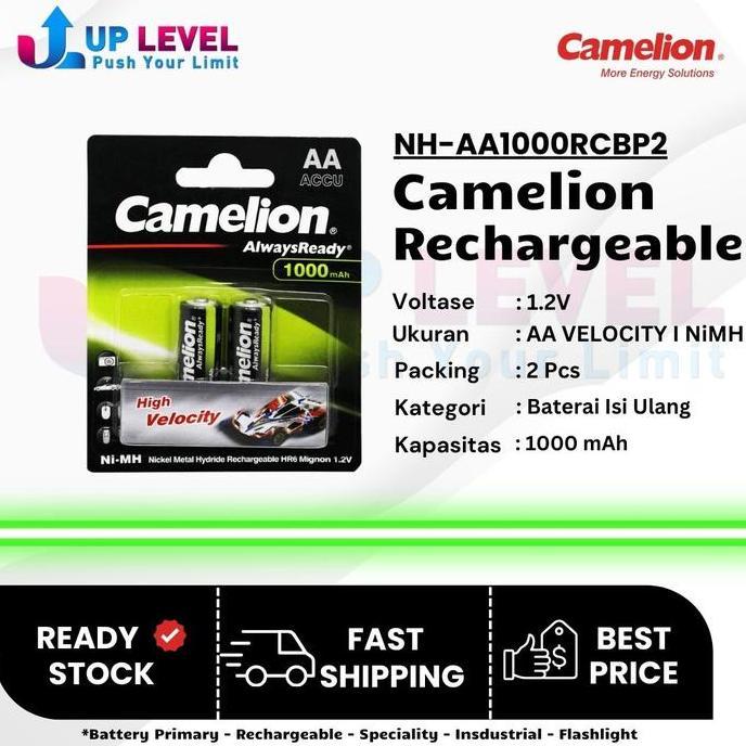 Camelion Velocity AA 1000 mAh Baterai A2 Velocity
