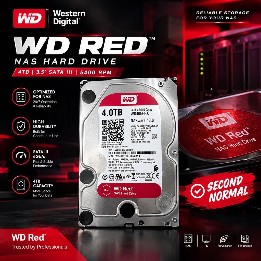 HDD 4TB NAS [SECOND]