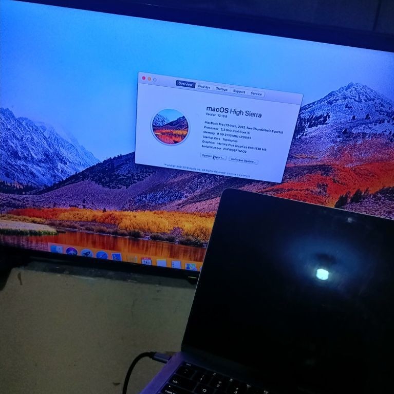 Macbook Pro 2017 8/128 gb Minus Lcd