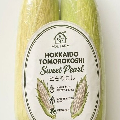Jagung Hokkaido Tomorokoshi Sweet Pearl (1 Paket isi 2 butir)