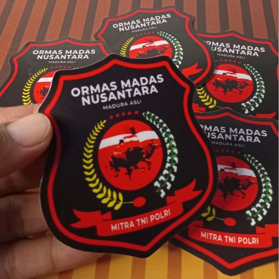 Stiker Ormas MADAS/Stiker Madura Asli Ormas/Stiker Madura Asli MADAS