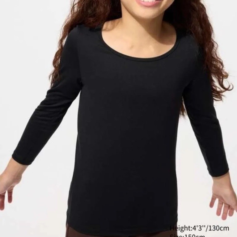 10-11 (Y) 140 UNIQLO HEATTECH KIDS - THERMAL MANSET WINTER ANAK MUSIM DINGIN REGULAR