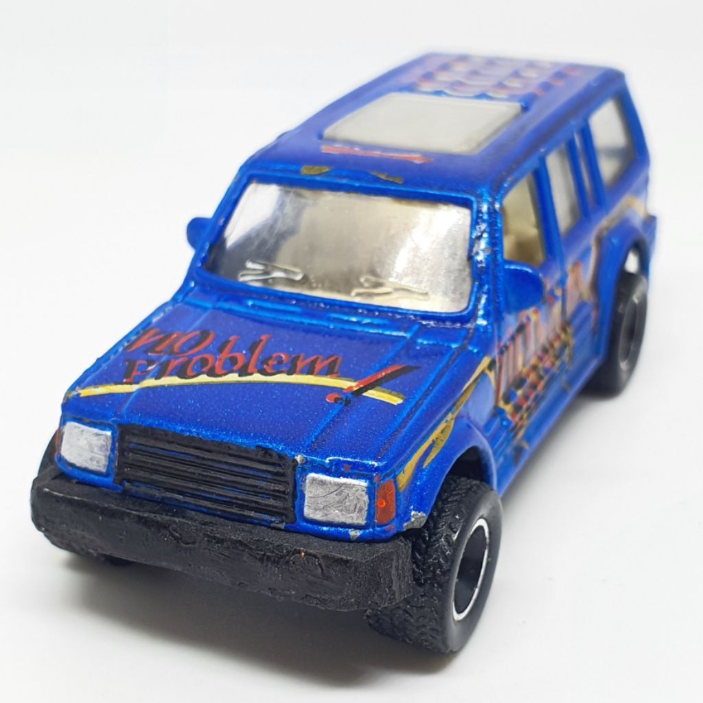 Realtoy Mitsubishi Pajero Skala 64 Custom Ban Karet Loose Cat Kurang Mulus RARE ITEM
