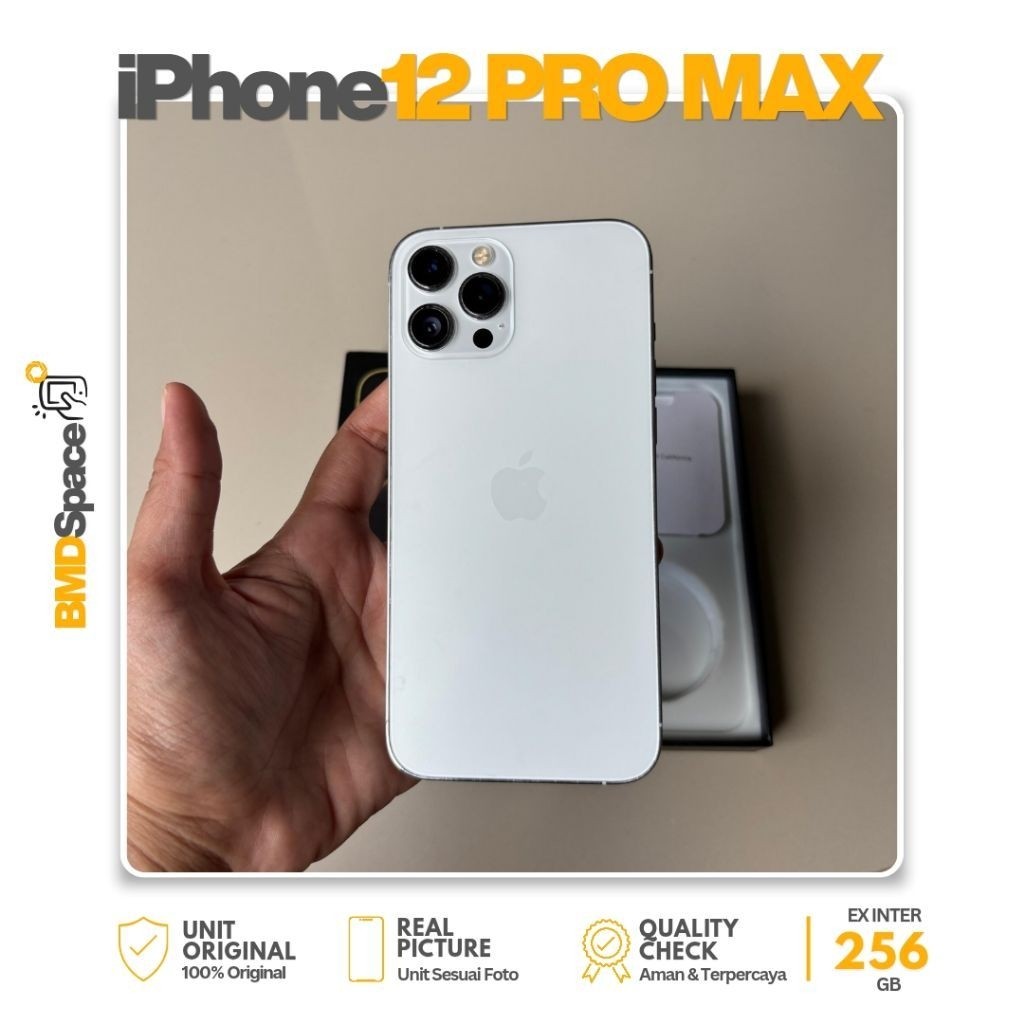 iPhone 12 Pro Max 256GB - Second Inter Original