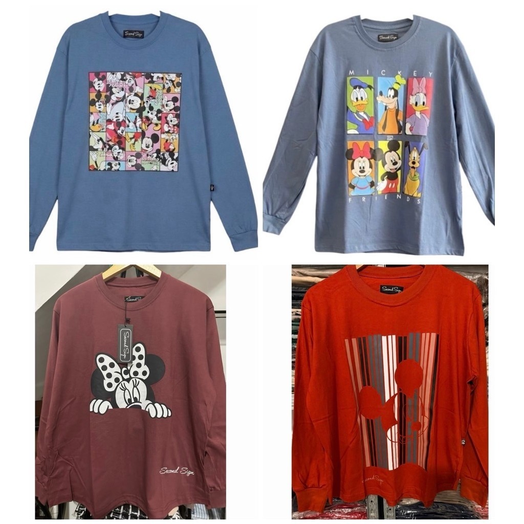 Mickey & Minnie top SecondSign ( Original )NEW