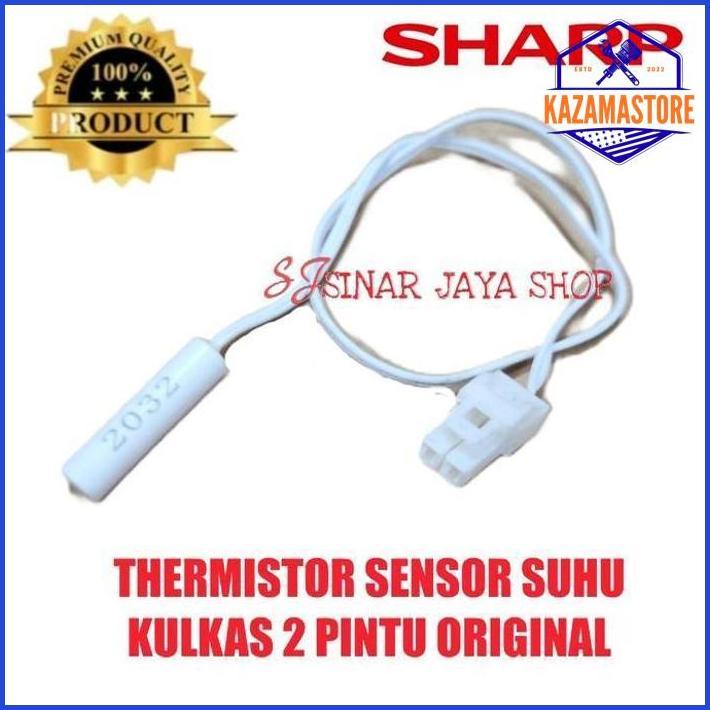 THERMIS SENSOR SUHU KULKAS SHARP 2 PINTU ORIGINAL TERBARU