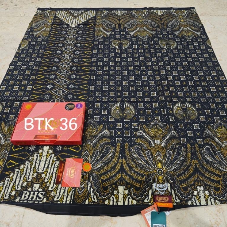 Sarung BHS Invinity CBA Gold Sarung Batik BHS Batik