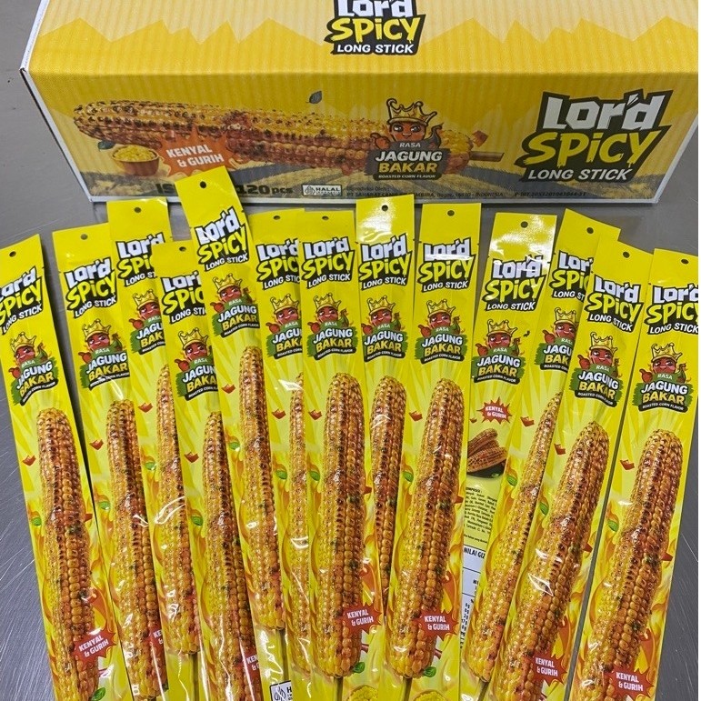 (NEW) Latio Spicy Long Stick Rasa Jagung Bakar 30 gr (HALAL)