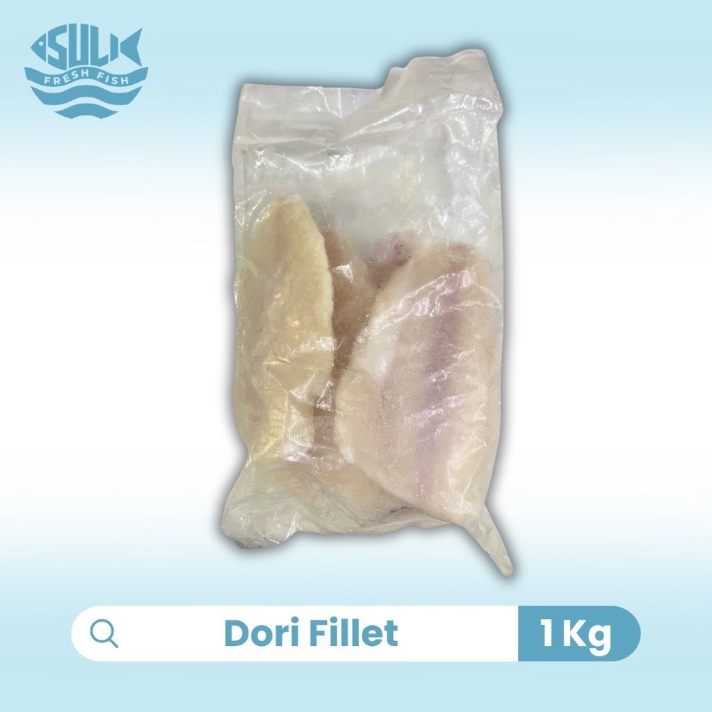 [1 KG] Dori Fillet Frozen | Ikan Dori Fillet Beku