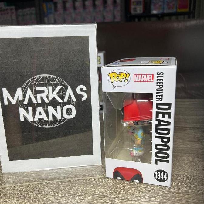 FUNKO POP DEADPOOL - SLEEPOVER DEADPOOL #1344 ORIGINAL FUNKO