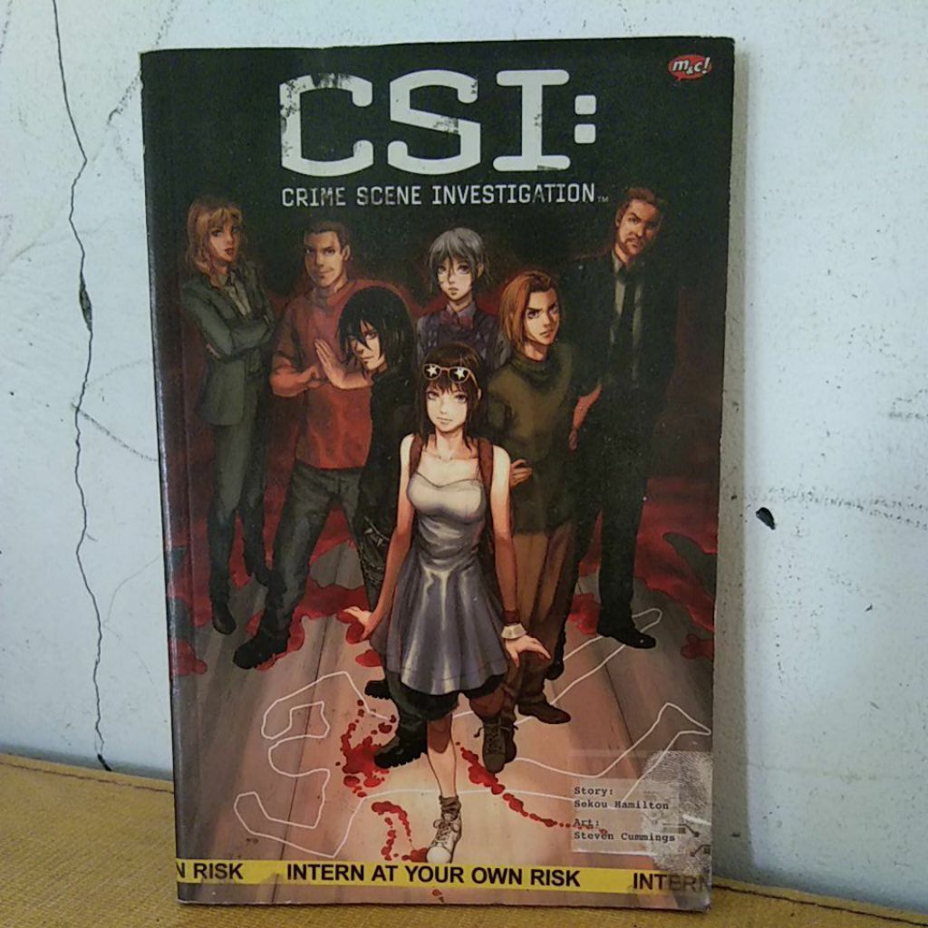 KOMIK M&C " CSI : CRIME SCENE INVESTIGATION " STORY : SEKAU HAMILTON