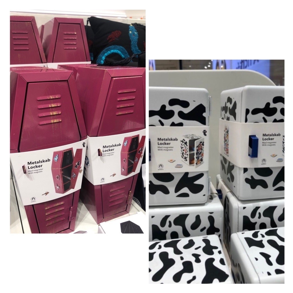 [FLYING TIGER] Mini Metal Locker Organizer Loker