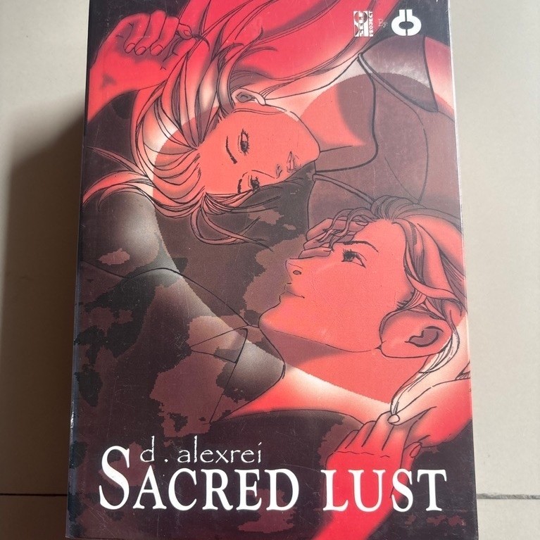 Komik D. Alexrei Sacred Lust Cover Merah