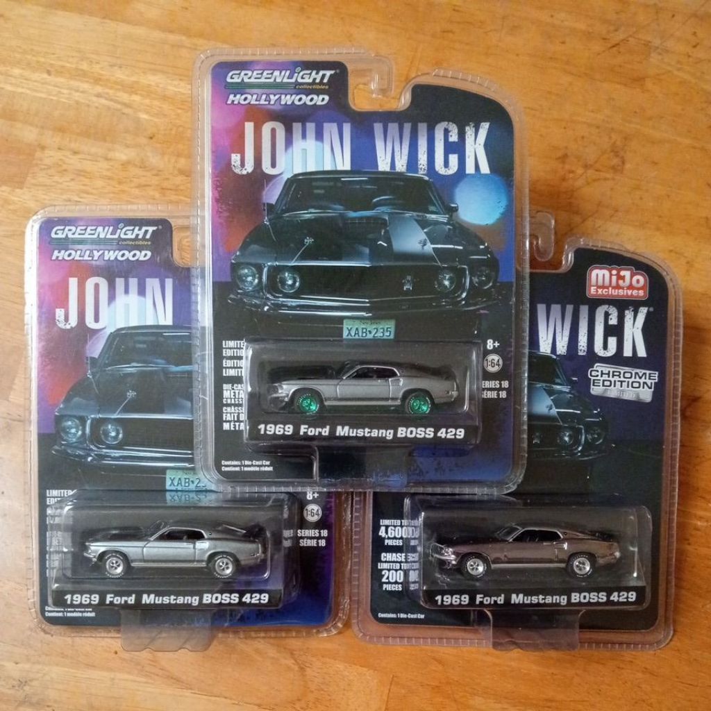 Greenlight Hollywood 1969 Mustang Boss 429 John Wick
