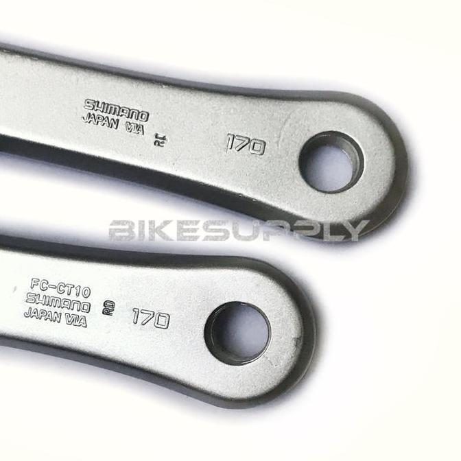 Promo Crank Set Shimano Altus C10 / CT10 Japan 48T (Crankset Vintage NOS) Diskon