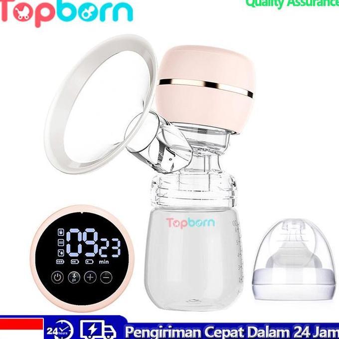 Topborn Electric Breast Pump Pompa Payudara Listrik Portabel Bahan Keamanan Food Grade Getaran Multi