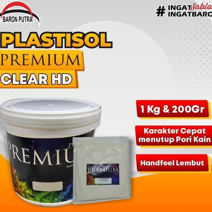 }}}}}}] PREMIUM PLASTISOL CLEAR HD 1KG
