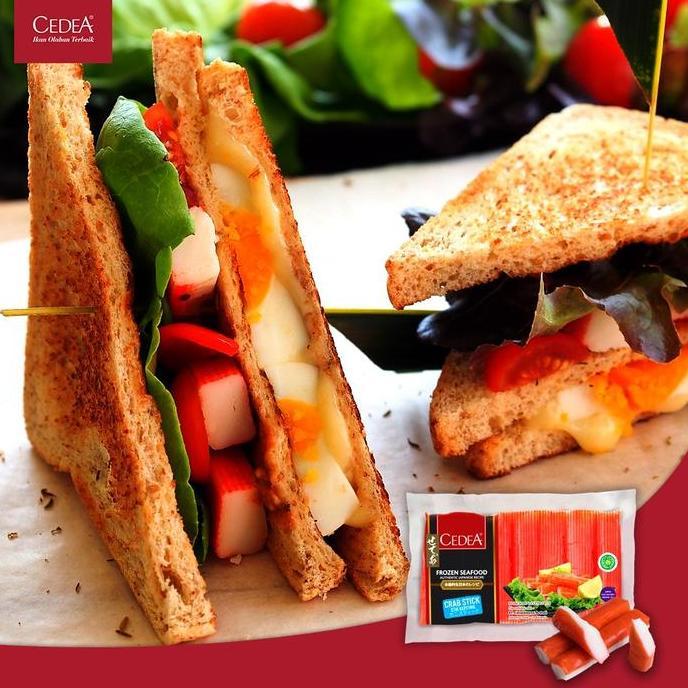 Butter- Crab Stick Cedea 250Gr Isi 16 Halal Stik Kepiting Authentic