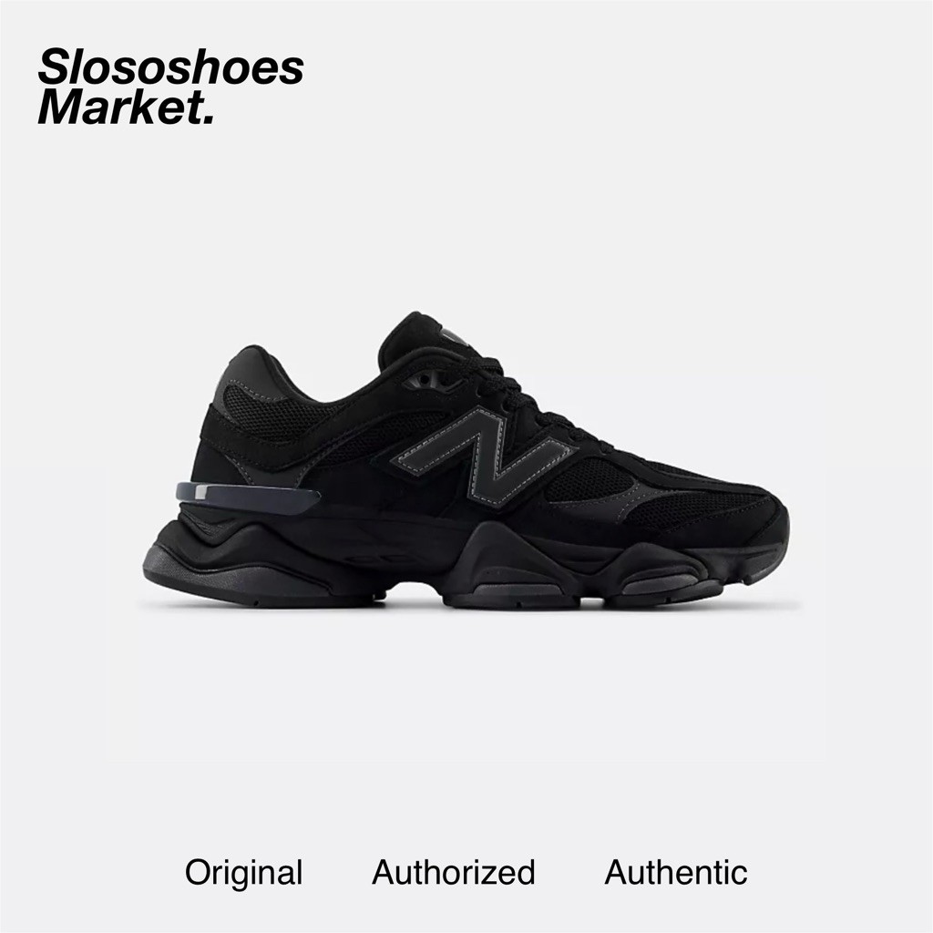 Sepatu Sneakers Original 9060 Black Cement (U9060ZGE) - 100% Original / RESMI