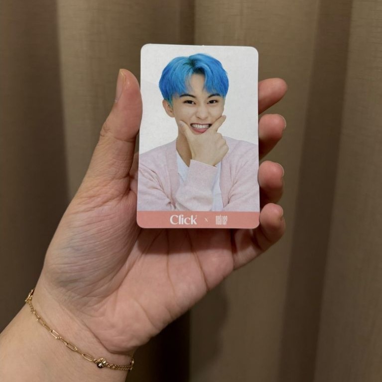 Ready Stock/ Official Photocard / Photocard Mark Lee NCT 127 x Click / Photocard Mark Click / PC Mar