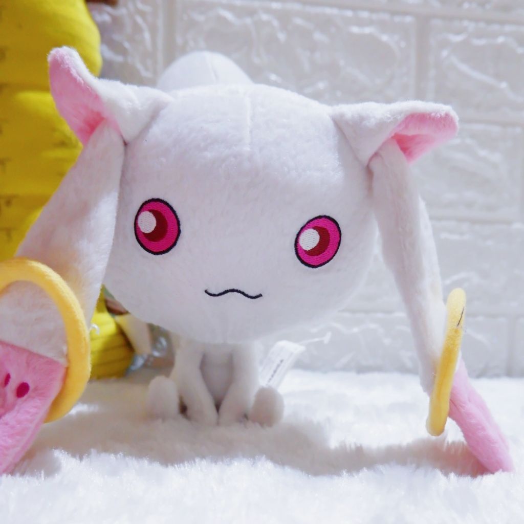 Boneka Anime Great Eastern Madoka Magica Kyubey Plush Original