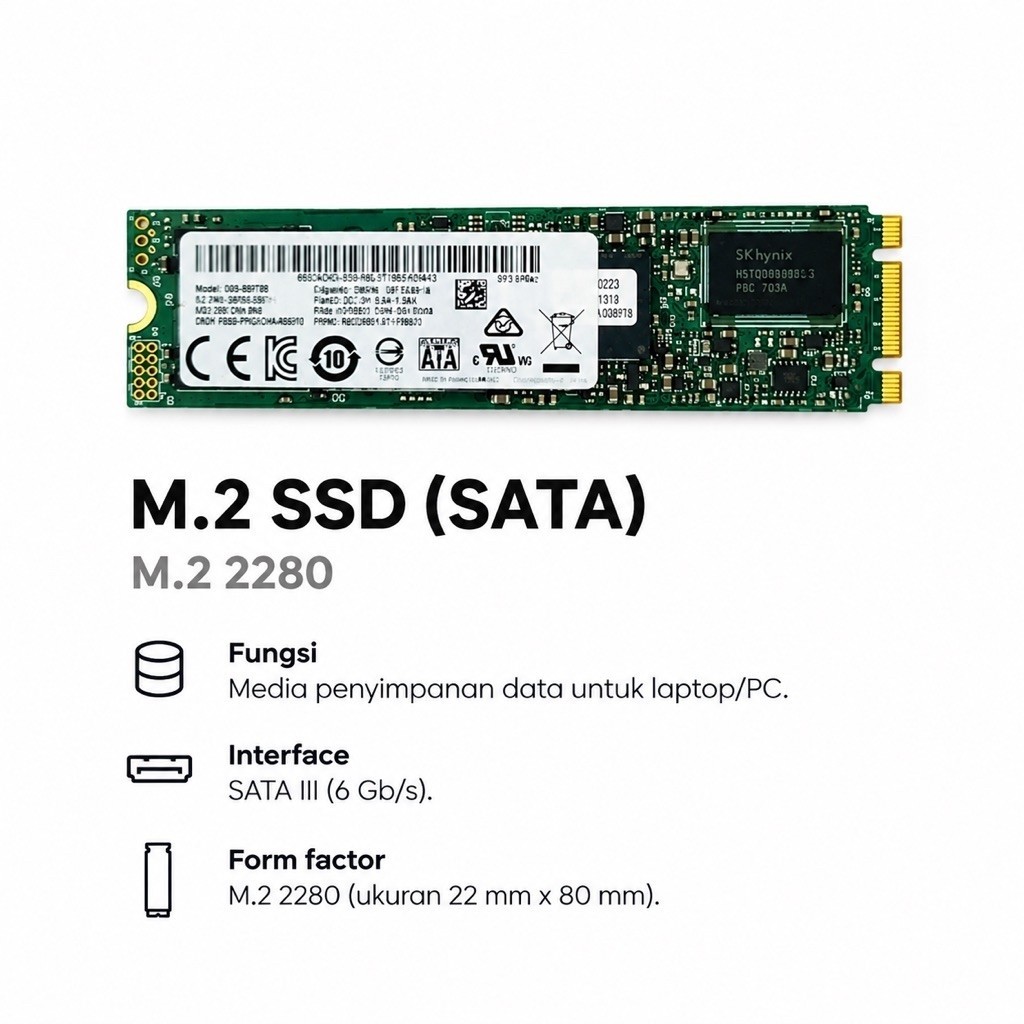 SSD 128 GB M.2 SATA 2280 COPOTAN
