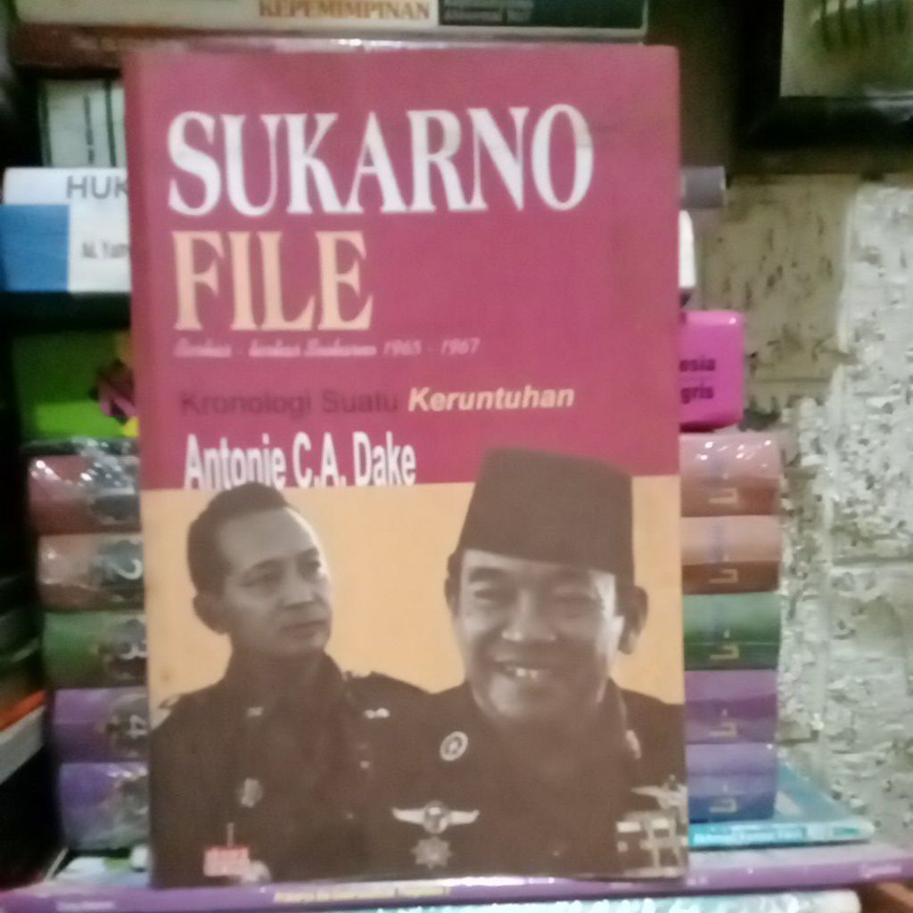 BUKU BEKAS ORIGINAL SUKARNO FILE