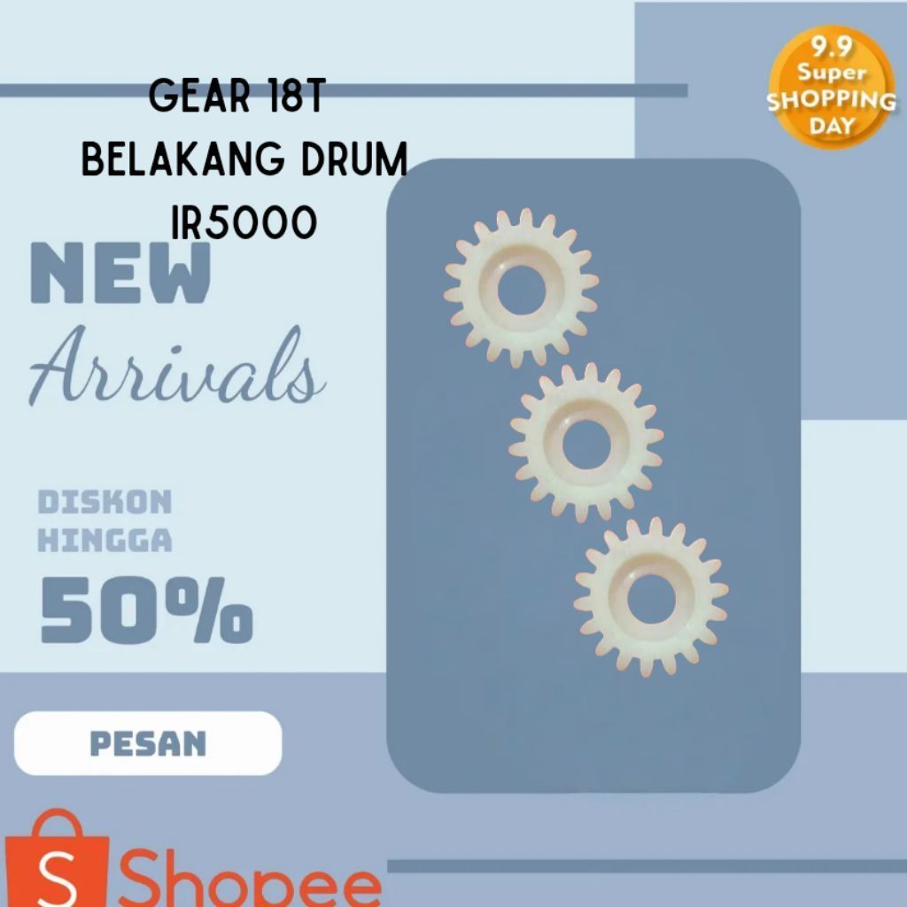 GEAR 18T BELAKANG DRUM IR5000