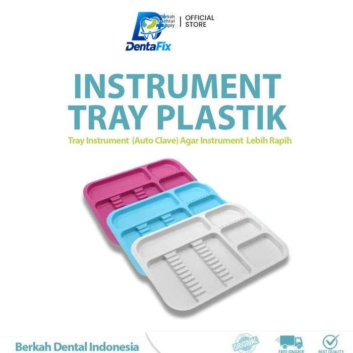 Dental Surgical Instrument Tray Plastik Autoclave