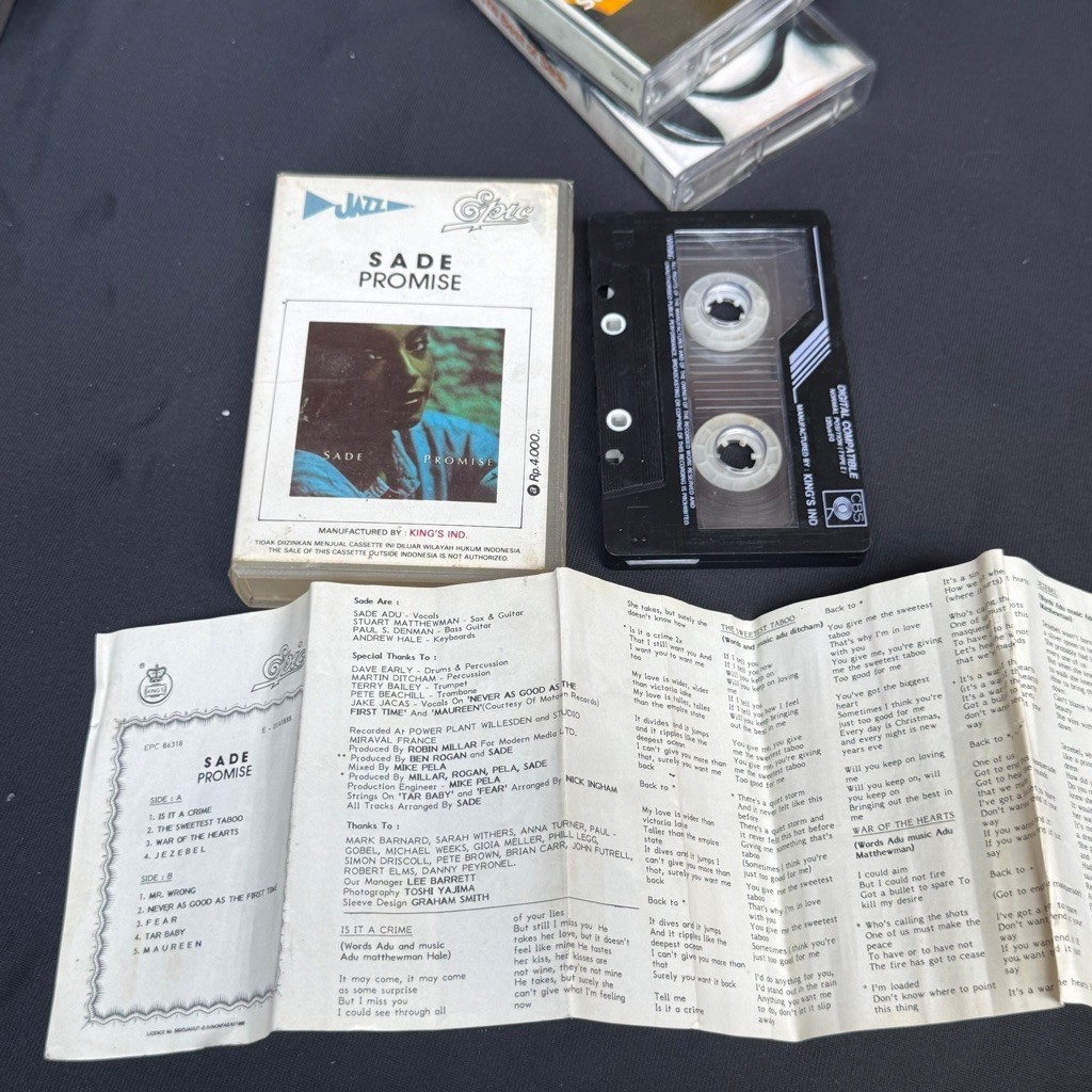 kaset pita sade - promise