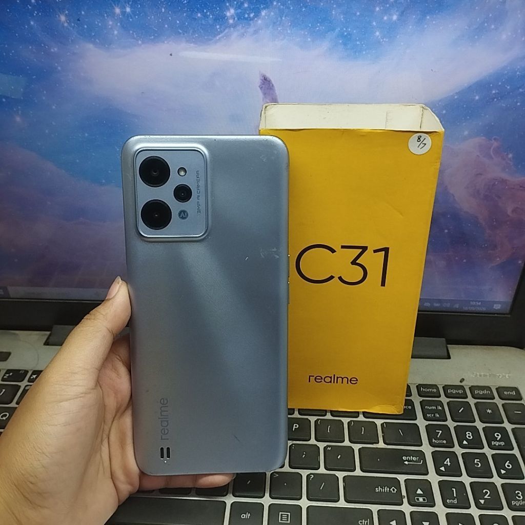 Realme C31 4/64GB Second Ori