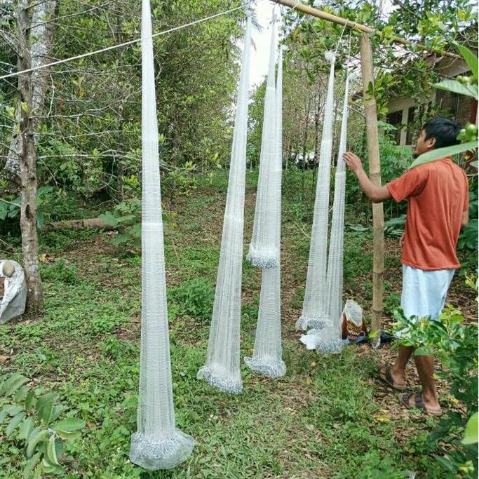 jala lempar,jala ikan 3/4inchi panjang 2meter