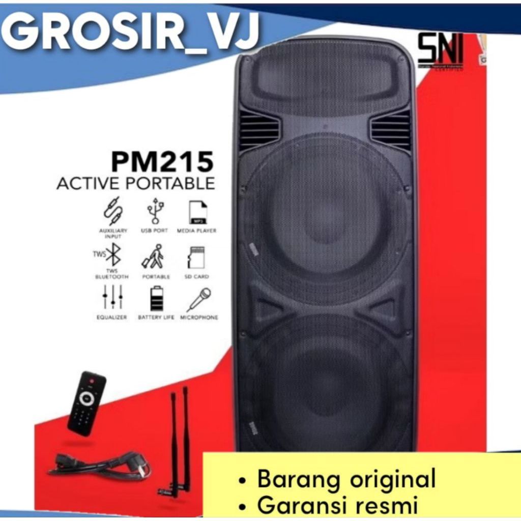 Speaker Baretone pm 215 Speaker bluetooth Speaker Baretone