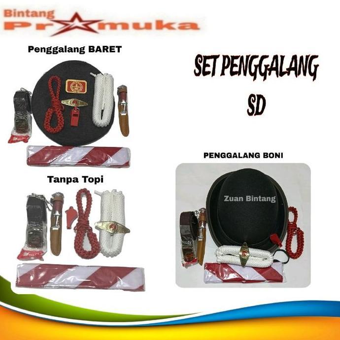 DF212 - PRAMUKA PENGGALANG SD 1 SET/ATRIBUT PRAMUKA PENGGALANG SD