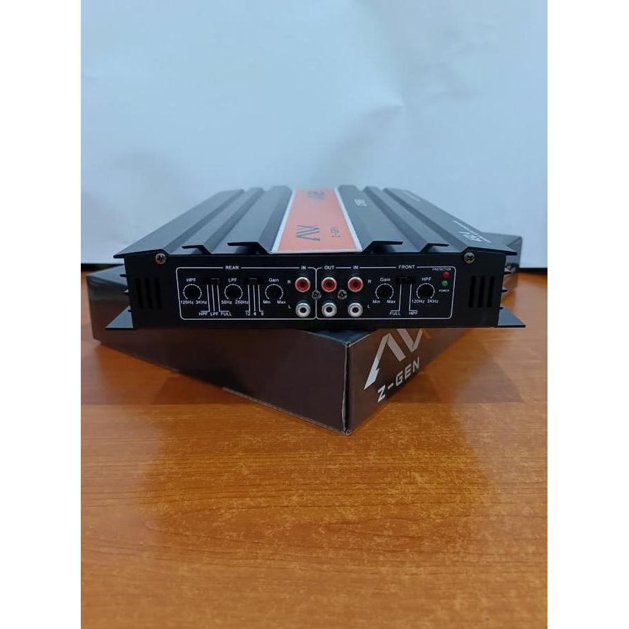 AVX Power Avx Z-GEN 450.4 V12 Amplifier 4Channel 45000watt dengan Klas AB dan Daya Tinggi