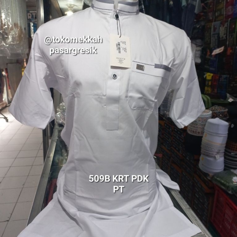 ARZUN ARZ KURTA KRT LENGAN PENDEK PUTIH 509B