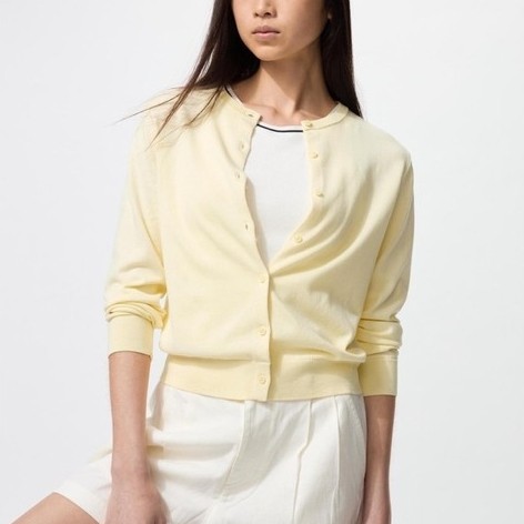 cardigan uniqlo oneck uv protection