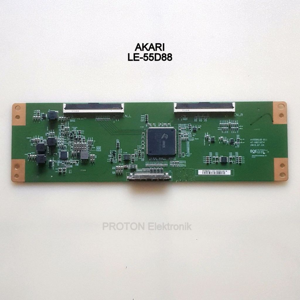 Tikon layar TV LE-55D88 LE-55D88S LE 55D88 55D88S Tcon Display BOE Smart Diva HV550QUB-B11 47-602107