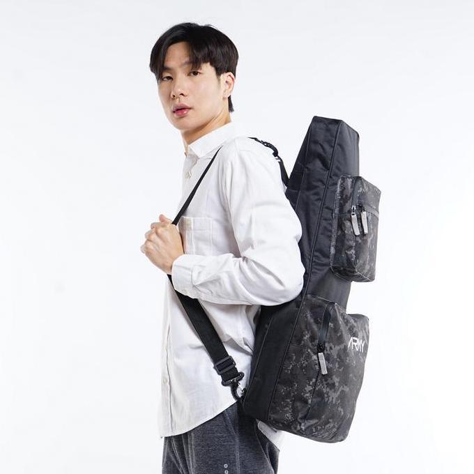 Yonex- Army Mx1 Tas Raket Bton Thermo Layer Simple Singel Bag Ransel Terproof Anti Air Uniseks Pria 