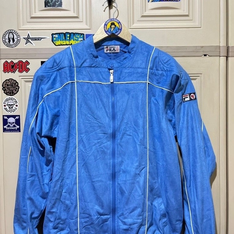 Vintage Fila BJ Terrinda French Blue Rare M