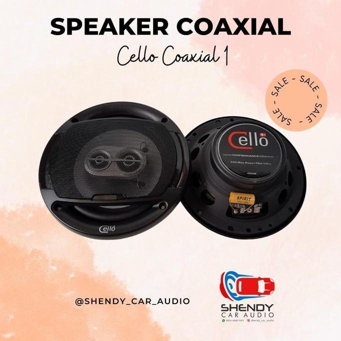 Speaker Coaxial Cello One Speaker 3way Cello 1 Speaker Pintu Cello No1