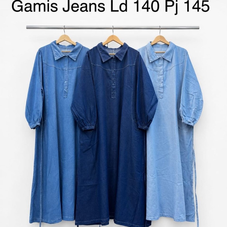 Gamis Jeans Ld 140